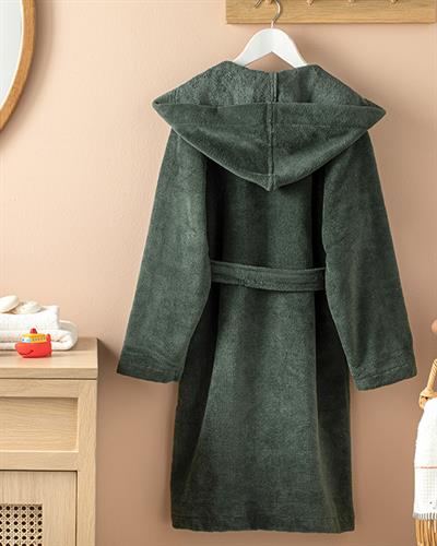 Dinosaurs World Детски Халат Triga, Зелено, 8-10 Години