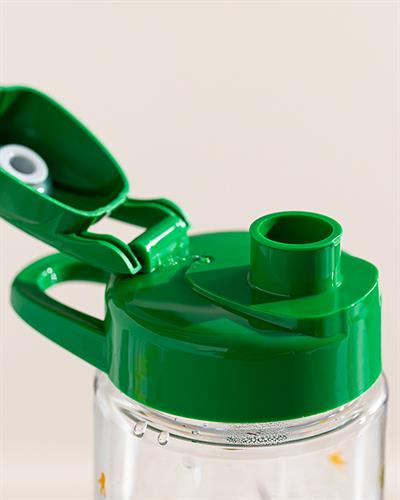 Dinosaurs World Детска Бутилка За Вода Момче, Tritan, Зелено, 500 Ml