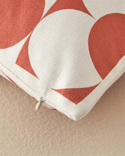 Dita Decorative Cushion Brick Red