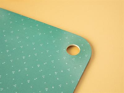 ДЪСКА ЗА РЯЗАНЕ Меламин 35x25 cm Green