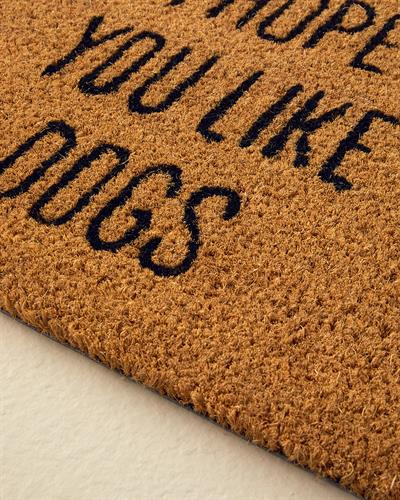 Dogs Изстривалка Отпечатан, Естествен, 33X60 Cm