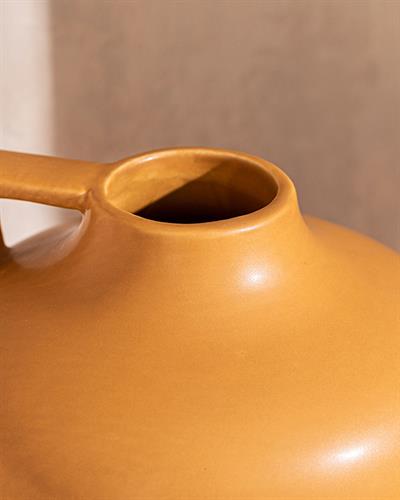 Dona Ваза Доломите, Светлокафяво., 14X14X13 Cm