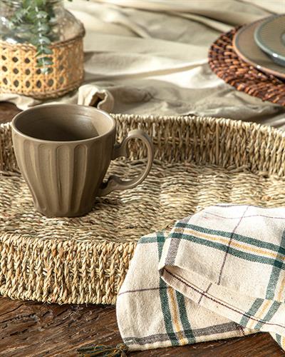 Donna Табла Овална, Ракита, Кафяво, 35 X 25 Cm