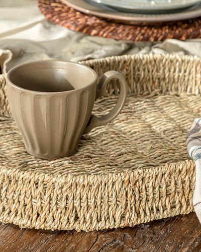 Donna Табла Овална, Ракита, Кафяво, 35 X 25 Cm