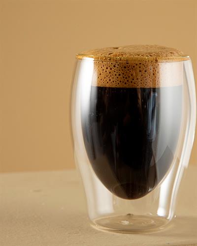 Doppia Чаша Double Wall, Жакард С Граници, Прозрачен, 80 Ml