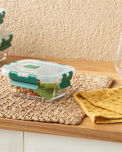 Doria Кутия За Съхранение Стъкло 320 мл Зелен