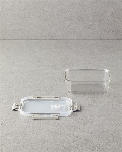 Doria Кутия За Съхранение Стъкло 550 мл Тъмнобежов