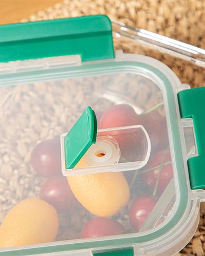 Doria Кутия За Съхранение Стъкло 750 мл Зелен