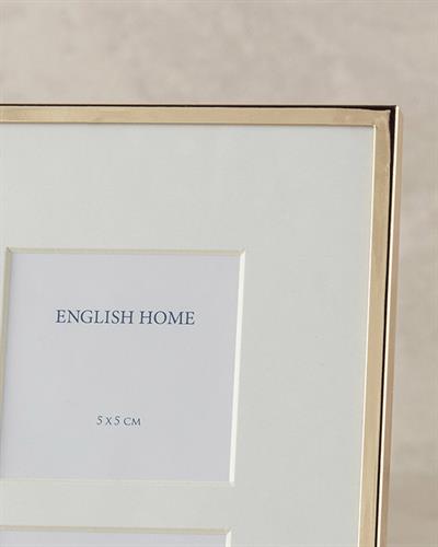 Dorothy Рамка с 4 отделения 5x5 см Златен