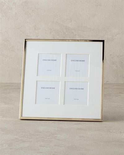 Dorothy Рамка с 4 отделения 5x5 см Златен