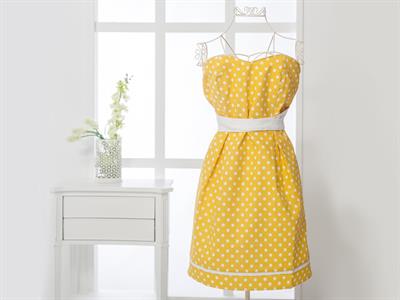 Dots КУХНЕНСКА ПРЕСТИЛКА Памучен . Yellow.