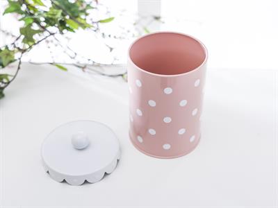 Dots КУТИЯ ЗА СЪХРАНЕНИЕ Дълги Метален Pink