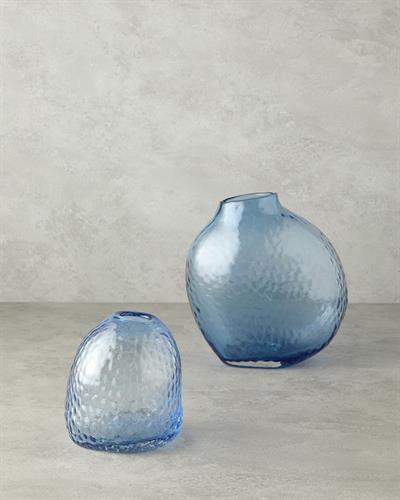 Dotsy Ваза Стъкло 11x14 см Син