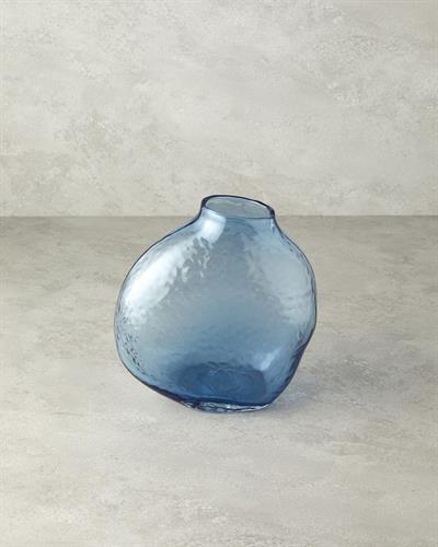 Dotsy Ваза Стъкло 20x22 см. Син
