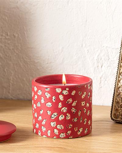 Dotty Ароматен Свещ Червено, 0