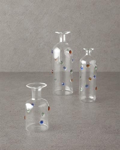 Dotty Ваза Боросиликат 18,5x6 см. Прозрачен