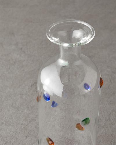 Dotty Ваза Боросиликат 24x8 см Прозрачен