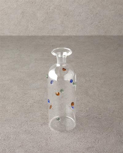 Dotty Ваза Боросиликат 24x8 см Прозрачен