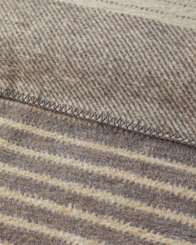 Dotty Lines Одеяло Единичен Памучен 150x200 см Сив