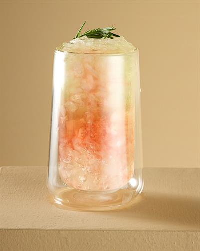 Duplici Чаша Double Wall, Жакард С Граници, Прозрачен, 330 Ml