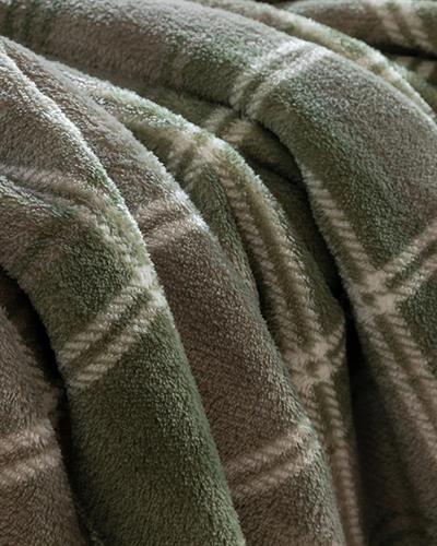 Dupplin Тв Одеяло Шерпа 120x160 см Зелен