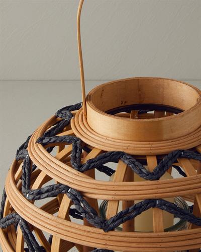 Dustin Lantern 26 cm Brown Black