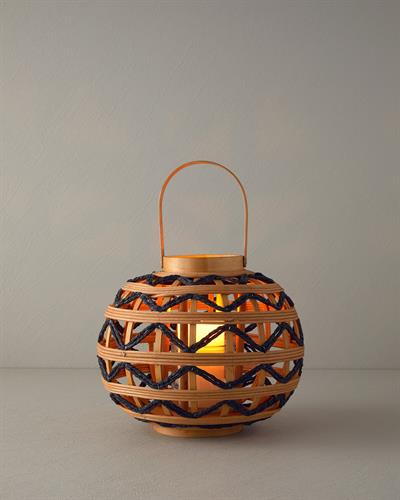 Dustin Lantern 26 cm Brown Black