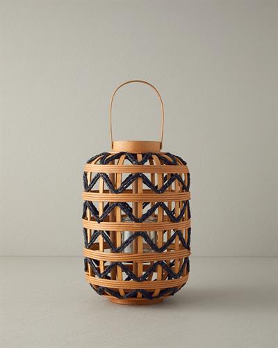 Dustin Lantern 34 cm Brown Black