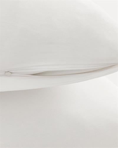 Duz Combed Cotton For One Person Fitted Sheet Set 100x200 cm White