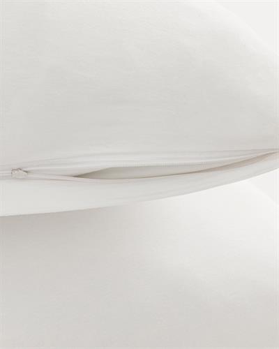 Duz Комплект Чаршафи С Л King Size, Пенирана Тъкан, Бяло, 180 X 200 Cm