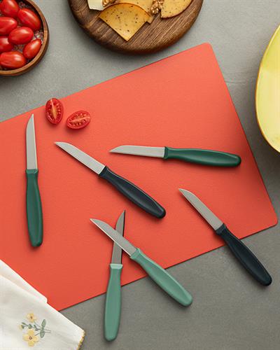 Easy Cut Steel 6 Set Knife 16 cm Green