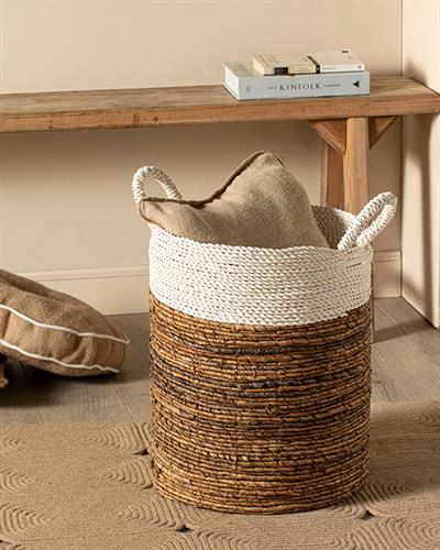 Edela Кошница Бяло-Кафяво, 36 X 47 X 54 Cm