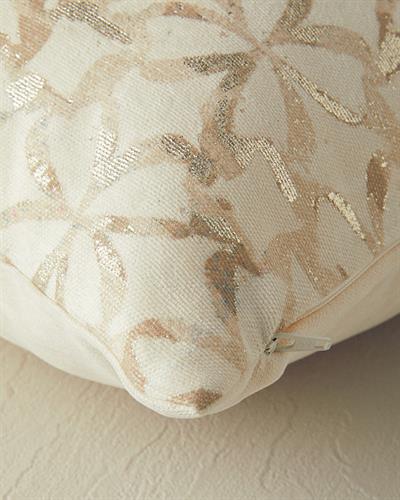 Eden Decorative Cushion 45x45 cm Ecru - Gold