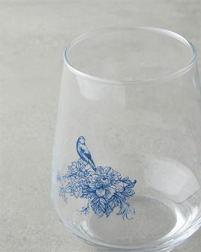 Чаша 3 бр. Стъкло 425 мл Морскосин