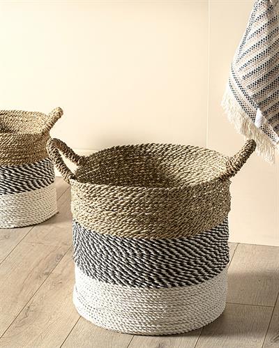 Edge Кошница Бяло-Кафяво, 0