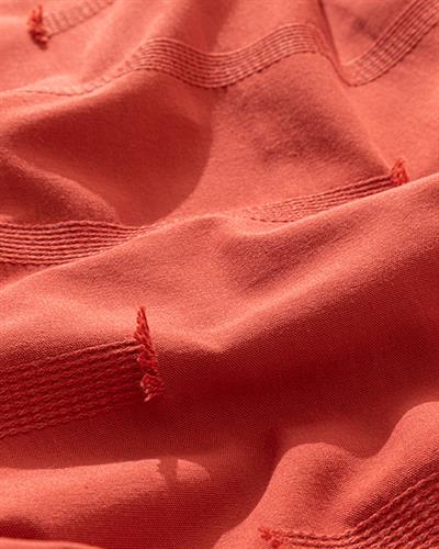 Edge Покривка King Size, С Жакард, Теракота, 240 X 220 Cm