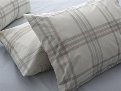 Edwin СПАЛНО БЕЛЬО КОМПЛЕ Двоен Лесно за гладене 200x220 cm Blue.