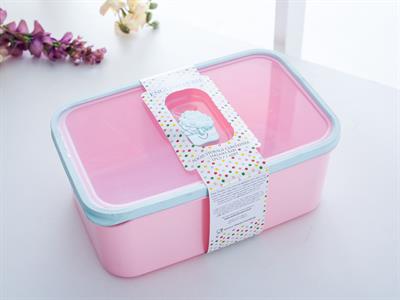 Edwin КУТИЯ ЗА СЪХРАНЕНИЕ Пластмасов 3,5L Pink