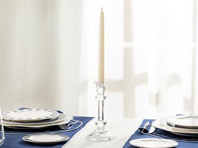 Eldora Свещник 10x20 см Прозрачен