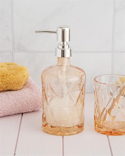 Eldora Bathroom Set 8,7x8,2x10 cm Amber