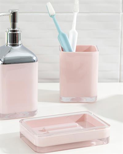 Elegance Комплект За Баня 3 бр. 17,5x6,5x6,5 см+9x6,5x6,5 см+1 Пудра