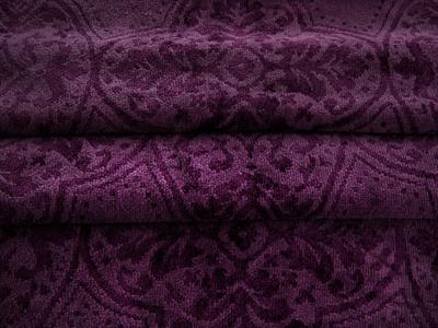 Elegance ХАВЛИЯ ЗА ЛИЦЕ Жакардово кадифе 50x80 cm Purple.