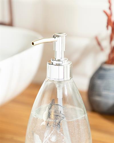 Elegance ДОЗАТОР ЗА ТЕЧЕН САП 9x19 cm Сребристо