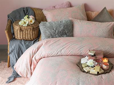 Elegancy СПАЛНО БЕЛЬО КОМПЛЕ За един човек Памучен 160x220 cm Pink