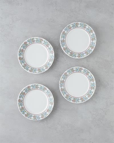 Elegant Комплект За Торта 4 бр. Порцелан 21 см Шарен