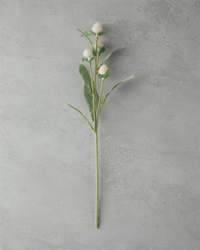 Elegant Flower Изкуствено Цвете Един Стрък 46 см Кремав