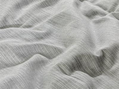Elegant Gleam Спално Бельо Компле Super King Size, Боядисана Лъскава Прежда, Сребристо, 260 X 220 Cm