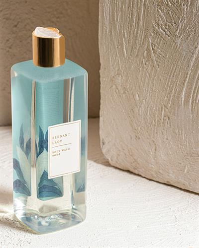 Elegant Lady Shower Gel 400 ml Blue