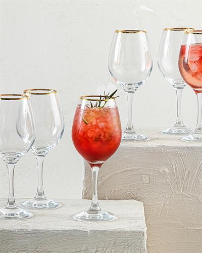 Elegante Чаша 6 Бр., Стъкло, Прозрачен, 460 Ml