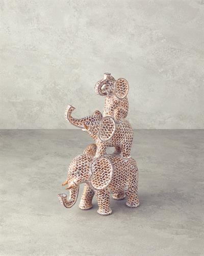 Elephant Family Дрънкулка Кафяво, 19,5 X 9,5 X 30,5 Cm